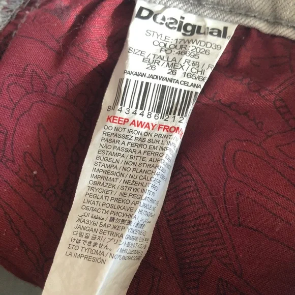 Desigual embroidered jeans with embellished ankles - Picture 8 of 9